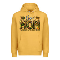 Mustard Boy Mom From Son Up To Son Down Premium Hoodie - CowhideDigitalArt