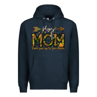 Navy Boy Mom From Son Up To Son Down Premium Hoodie - CowhideDigitalArt
