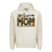 Oatmeal Heather Boy Mom From Son Up To Son Down Premium Hoodie - CowhideDigitalArt