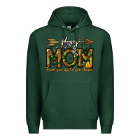 Sports Green Boy Mom From Son Up To Son Down Premium Hoodie - CowhideDigitalArt