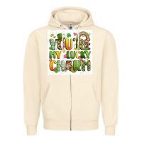Sandshell you're my lucky charm artiststas filigran Zipper Hoodie - Artiststas