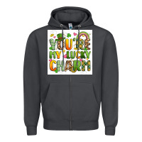 Smoke you're my lucky charm artiststas filigran Zipper Hoodie - Artiststas