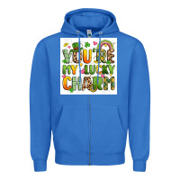 True Royal you're my lucky charm artiststas filigran Zipper Hoodie - Artiststas