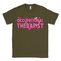 Army Green breast cancer occupational therapist Classic Tee - texasbilliewilder