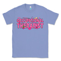 Colony Blue breast cancer occupational therapist Classic Tee - texasbilliewilder