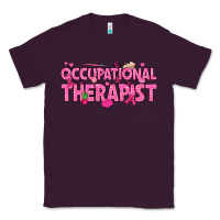 Plum breast cancer occupational therapist Classic Tee - texasbilliewilder