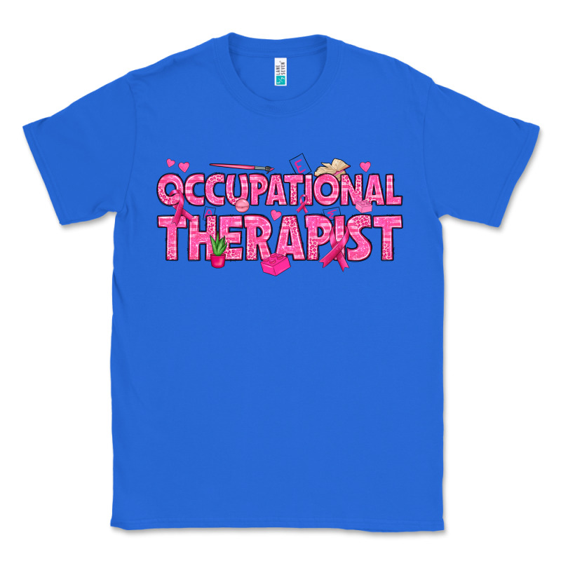 Breast Cancer Occupational Therapist Classic Tee by texasbilliewilder | Teevron