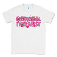 White breast cancer occupational therapist Classic Tee - texasbilliewilder