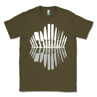 Army Green knife t  shirt knife collection knife collector t  shirt Classic Tee - trangStudio