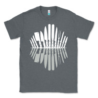 Charcoal Heather knife t  shirt knife collection knife collector t  shirt Classic Tee - trangStudio