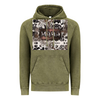 Vintage Olive mama cowhide cowgirl Vintage Hoodie - CowGirlArtShop