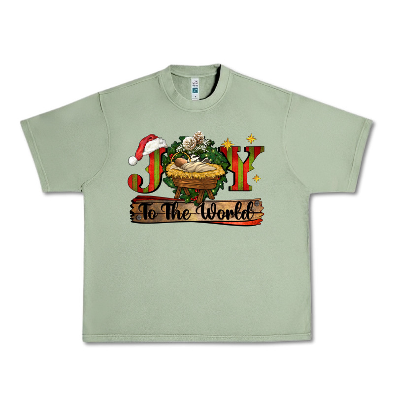 Joy To The World Urban Heavy Tee by CowGirlArtShop | Teevron