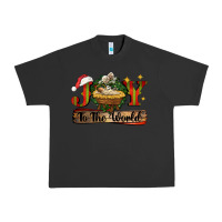 Pigment Black joy to the world Urban Heavy Tee - CowGirlArtShop
