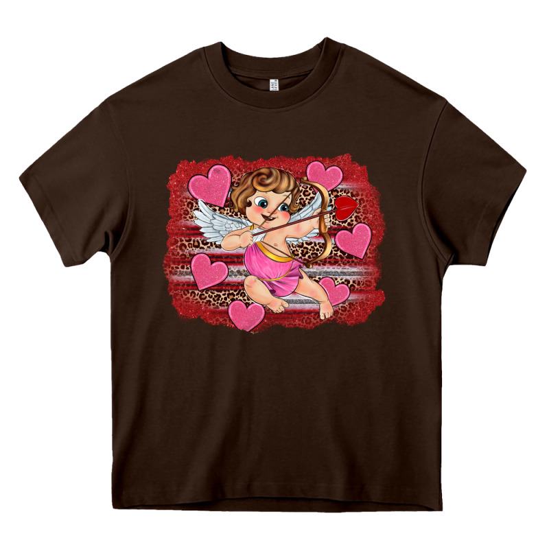 Valentine's Day Cupid Heart Heavy Core Tee by RanaPortraitStore | Teevron