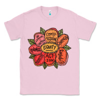 Bubblegum Pink Equality Inclusion Diversity Equity Love Never Fails Teacher Classic Tee - trangStudio