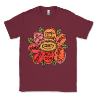 Burgundy Equality Inclusion Diversity Equity Love Never Fails Teacher Classic Tee - trangStudio