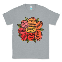 Heather Grey Equality Inclusion Diversity Equity Love Never Fails Teacher Classic Tee - trangStudio