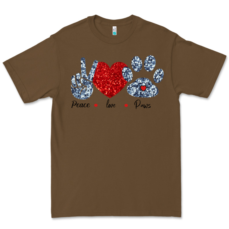 Peace Love Paws Premium Tee by Bettercallsaul | Teevron