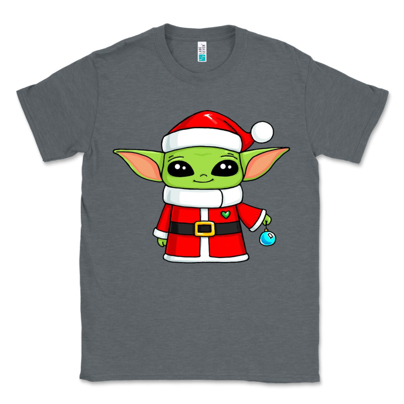 Baby Yoda Christmas Santa Claus Classic Tee by trangStudio | Teevron