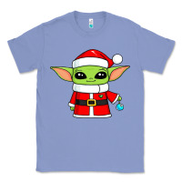 Colony Blue baby yoda christmas santa claus Classic Tee - trangStudio
