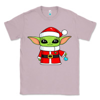 Lilac baby yoda christmas santa claus Classic Tee - trangStudio