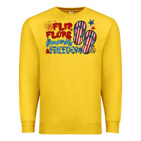 Lemon flip flops fireworks & freedom Premium Sweatshirt - BarkalooDesign