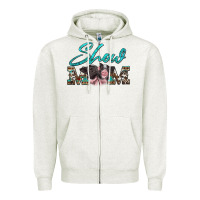 Oatmeal Heather show mom pigs Zipper Hoodie - Artiststas