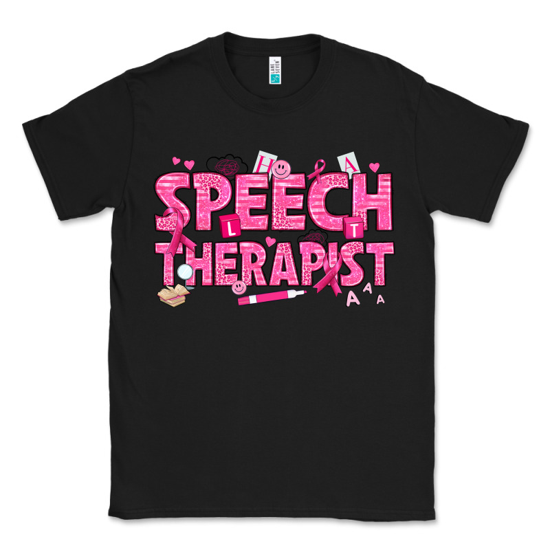 Breast Cancer Speech Therapist Classic Tee by texasbilliewilder | Teevron