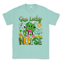Seafoam one lucky nurse Classic Tee - Artiststas