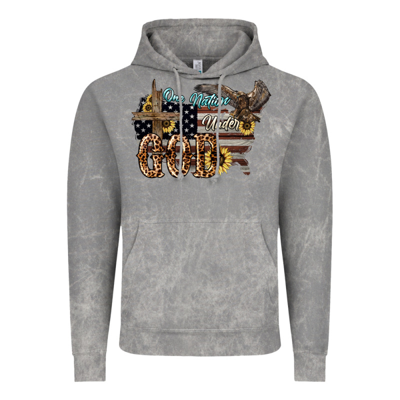 One Nation Under God 4th Of July Vintage Hoodie by HowdyJamesFarm | Teevron