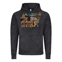 Vintage Black One nation under god 4th of july Vintage Hoodie - HowdyJamesFarm