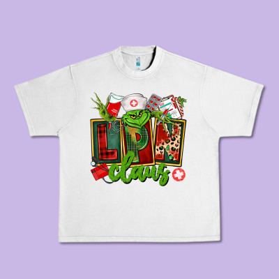 Lpn Licensed Practical Claus Urban Heavy Tee Designed By Cowgirlartshop