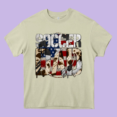 Soccer Dad Heavy Core Tee Designed By Bettercallsaul