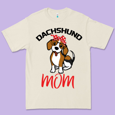 Dachshund Mom Premium Tee Designed By Bettercallsaul