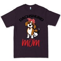 Plum Dachshund Mom Premium Tee - Bettercallsaul