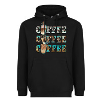 Black western coffees Heavyweight Hoodie - BarkalooDesign
