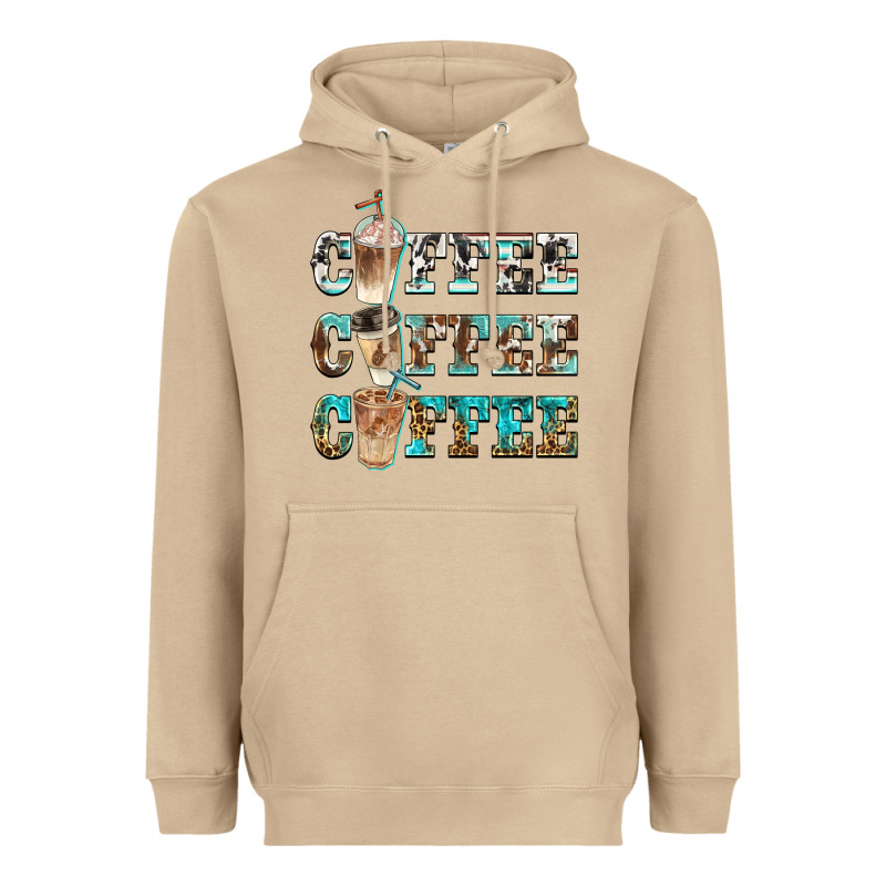 Western Coffees Heavyweight Hoodie by BarkalooDesign | Teevron