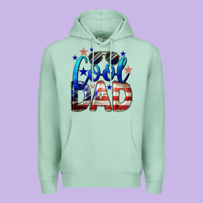 Cool American Dad 4th Of July Premium Hoodie Designed By Lillyallendesigns