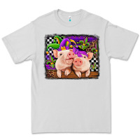 Dove Grey mardi gras western leopard pigs Premium Tee - Jasminsmagicworld