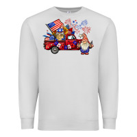 Dove Grey american gnomies truck Premium Sweatshirt - BarkalooDesign