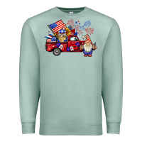 Seafoam american gnomies truck Premium Sweatshirt - BarkalooDesign