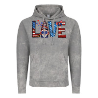 Cloud Rock 4th Of July love gnome Vintage Hoodie - HowdyJamesFarm