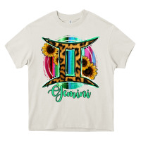 Cream Gemini Sign of Zodiac Heavy Core Tee - Bettercallsaul