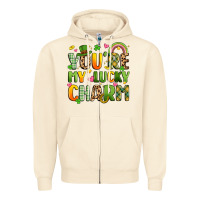 Sandshell you're my lucky charm Zipper Hoodie - Artiststas