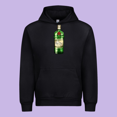Have Fun Gin Bottle Urban Hoodie Designed By Adodesignshop