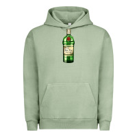 Pigment Oil Green have fun gin bottle Urban Hoodie - AdoDesignShop