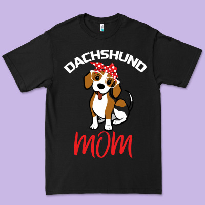 Dachshund Mom Premium Tee Designed By Bettercallsaul