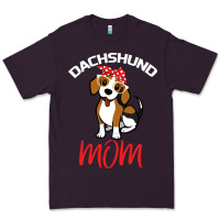 Plum Dachshund Mom Premium Tee - Bettercallsaul