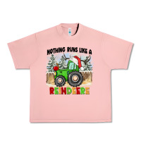 Salmon nothing runs like a reindeere Urban Heavy Tee - CowGirlArtShop