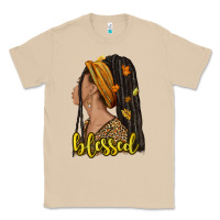 Mushroom Fall afro woman blessed Classic Tee - NancyCooperArtShop